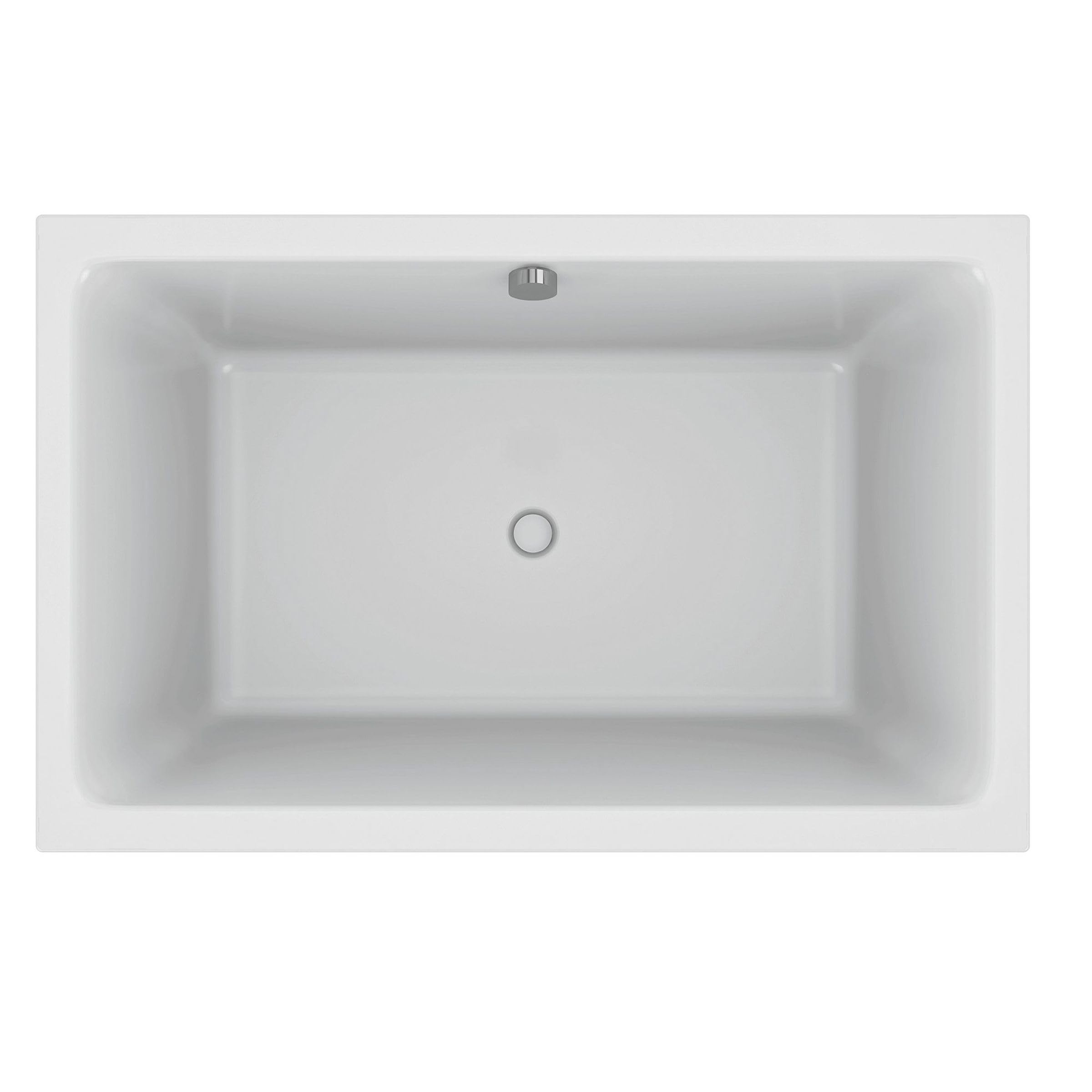 Jacob Delafon - Baignoire Bain-Douche CAPSULE, Vidage et Pieds - 120 x 80 cm - Gain de Place - Matériaux recyclés - Réparable - Surface Antibactérienne - Fabrication Française - Blanc - E6D223-00