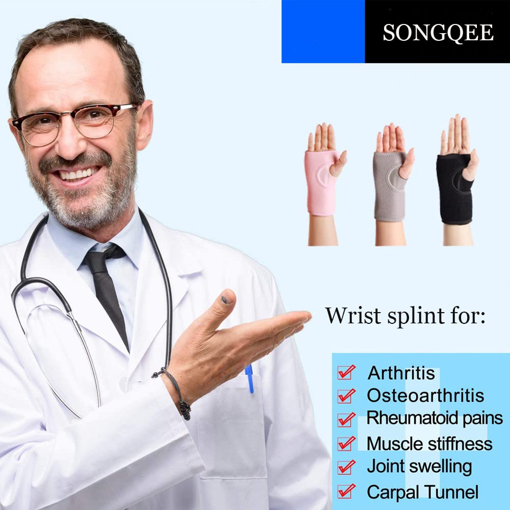 Wrist Splint for Carpal Tunnel Provides Wrist Support Brace for Joint Pain Arthritis, Tendonitis - Image 4
