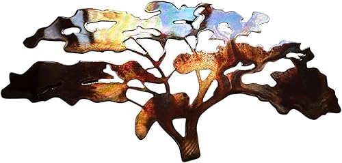 Oak Tree Metal Wall Art Accent