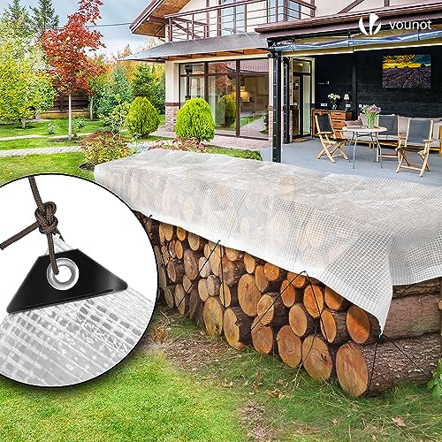 Bâche imperméable et résistante VOUNOT avec oeillets en aluminium