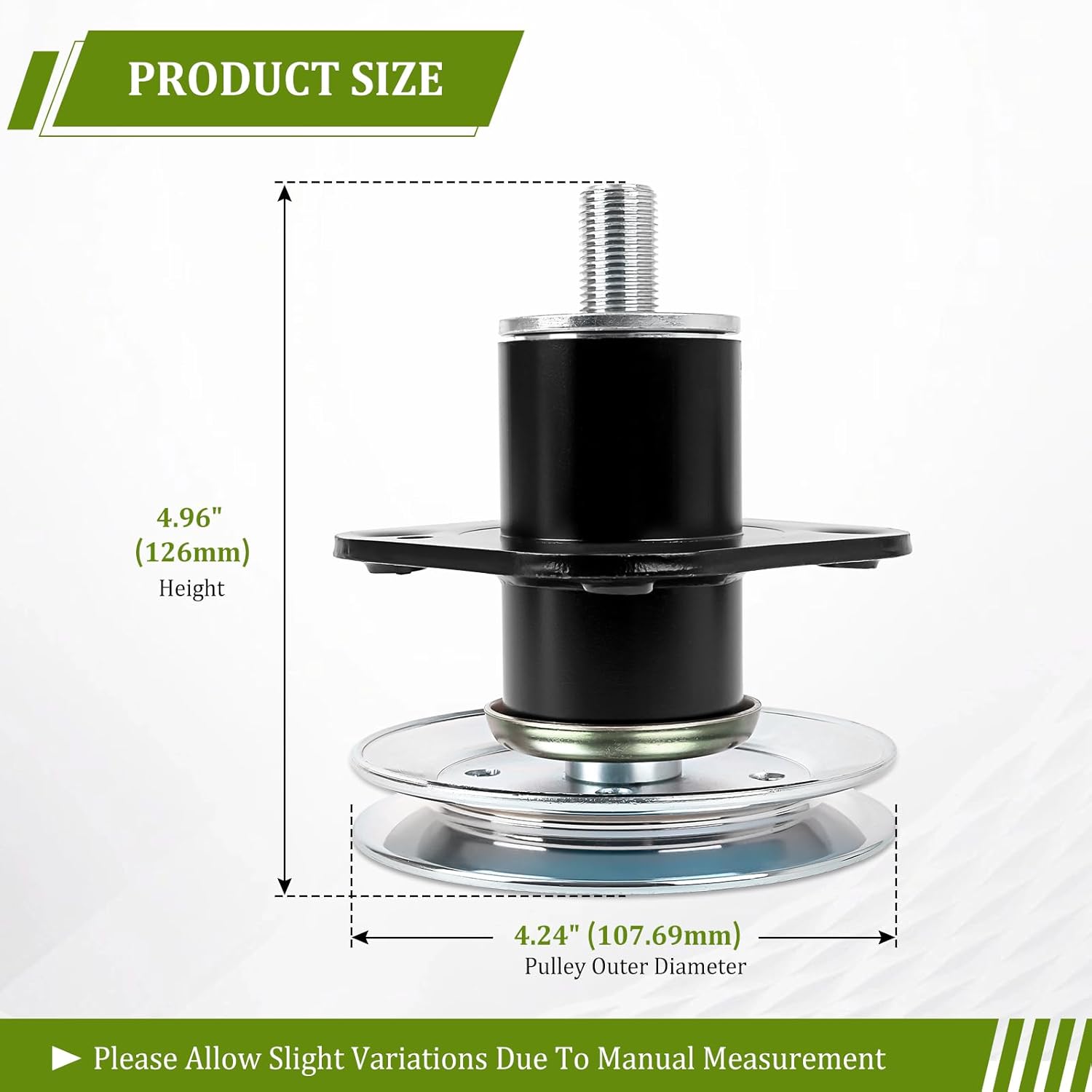 51520900 Spindle Assembly for 42'' Deck Mower Compatible with G ravely ZT42 ZTX42 ZT-XL42, A riens Zoom 42