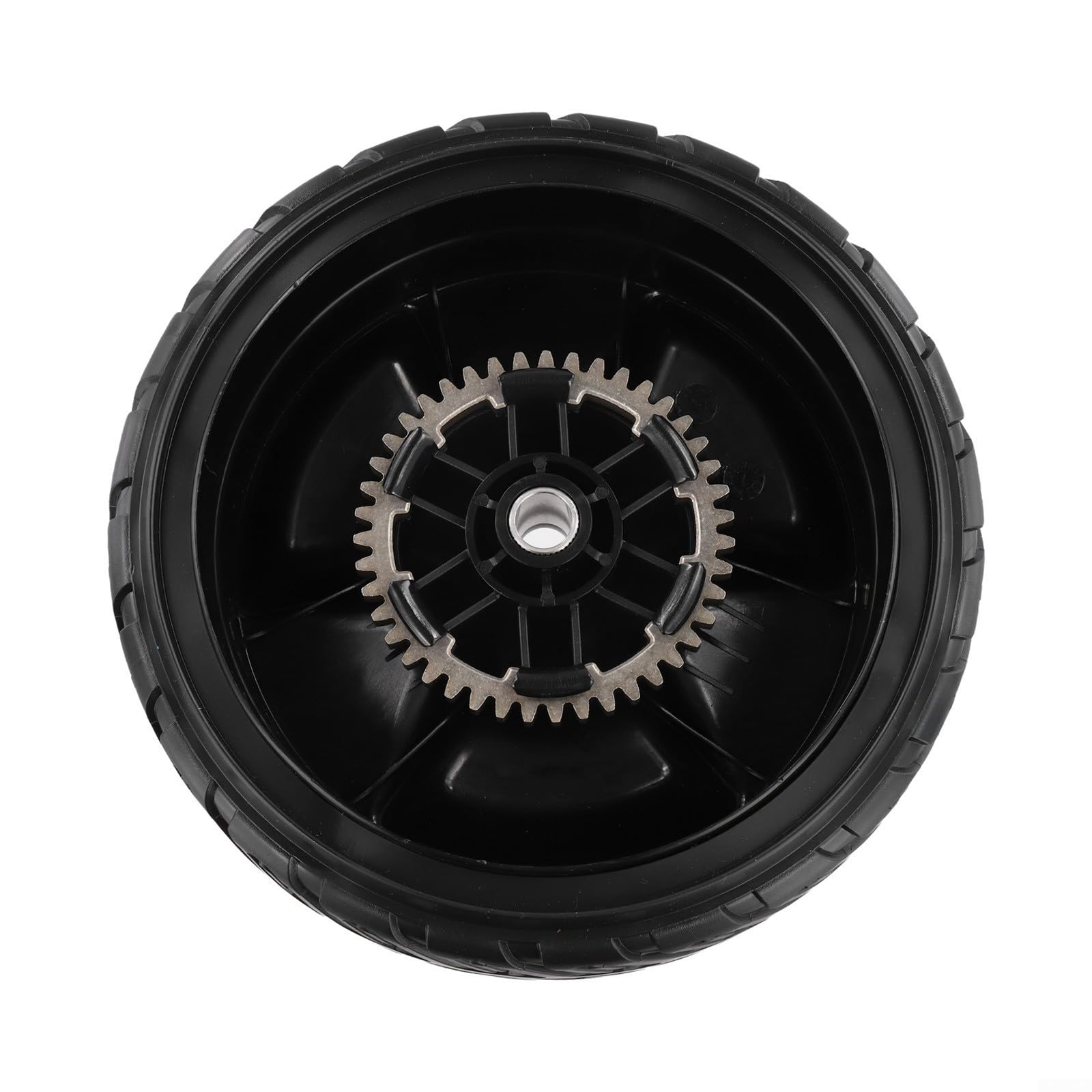 Ruote per tosaerba da 20,3 cm in gomma e plastica per Honda HRN216 VKA VKAA A VYA VYAA che supportano la compatibilità OEM e il funzionamento costante (ruota posteriore)