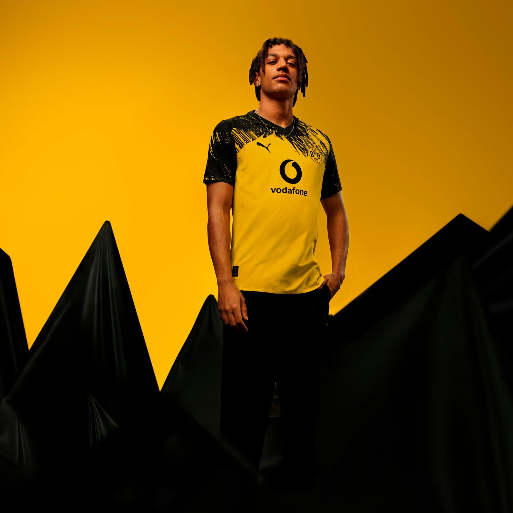 Puma Herren BVB Home Jersey Replica Trikots (1er Pack)