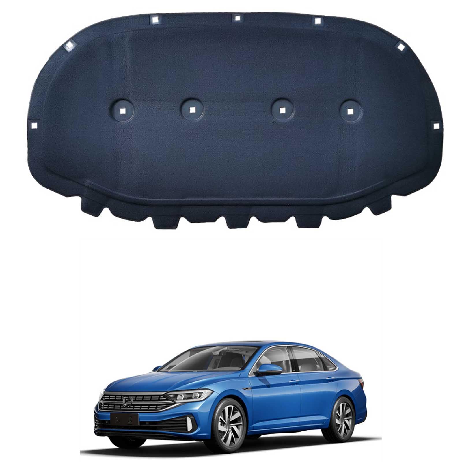 Coussin isolation capot pour VW Sagitar 2019-2023 : tapis isolant phonique et thermique efficace