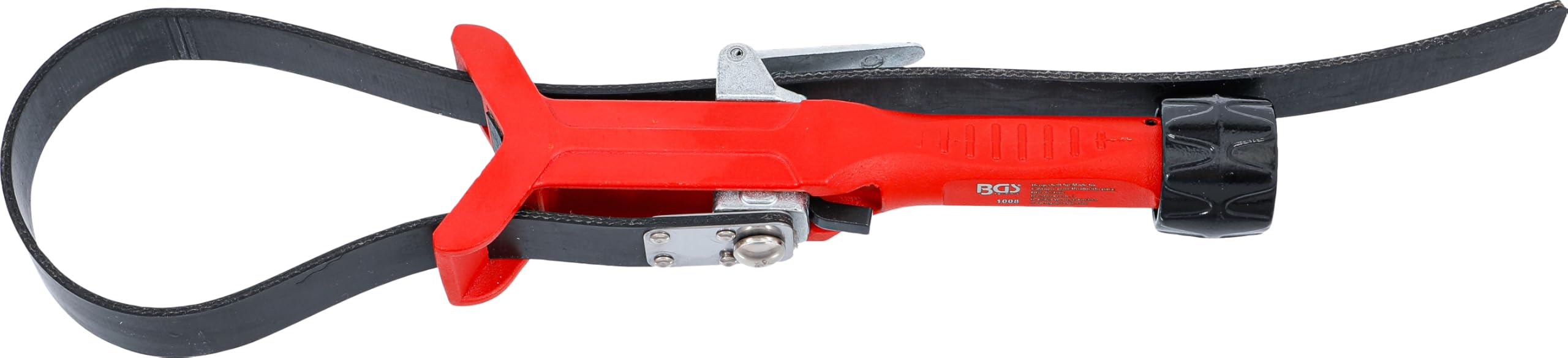 Bgs Schwarz 1008 | Oil Filter Strap Wrench | Ø 20 - 190 Mm
