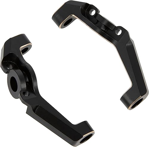 Miniatura 5 de MEUS RACING Modelo RC 118 de latón C-hubs de coche delantero Portal actualizaciones de eje de portal delantero 071ozjuego para AXIAL UTB18 Capra