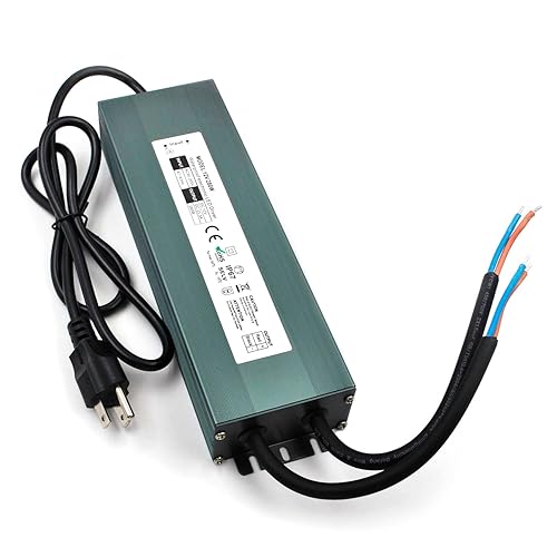 Miniatura 5 de Paquete de 2 controladores LED de 12 V 80 W impermeable IP67 transformador de fuente de alimentación que adapta 100 V-265 V CA a 12 V CC salida de