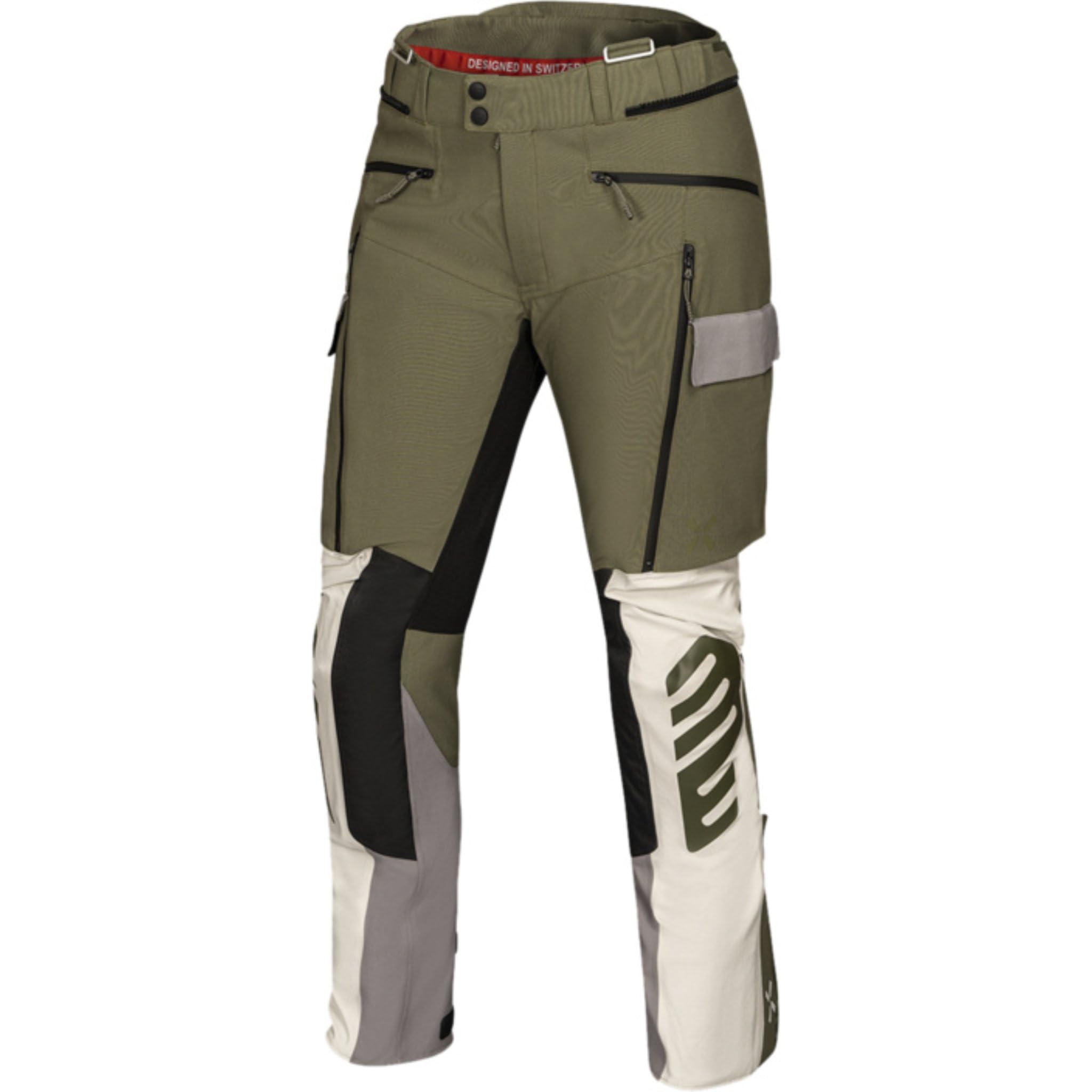 IXS Venture-STX 1.0 impermeabile Ladies Moto Tessile Pantaloni, oliva/grigio, 2XL