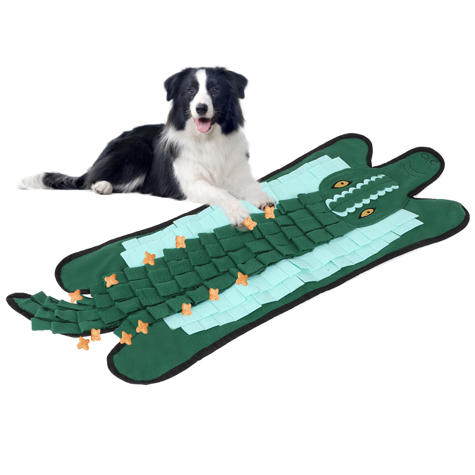 Lollanda Alfombra olfativa para perros, juguete de inteligencia para perros, juguete de inteligencia interactivo para perros pequeños y medianos