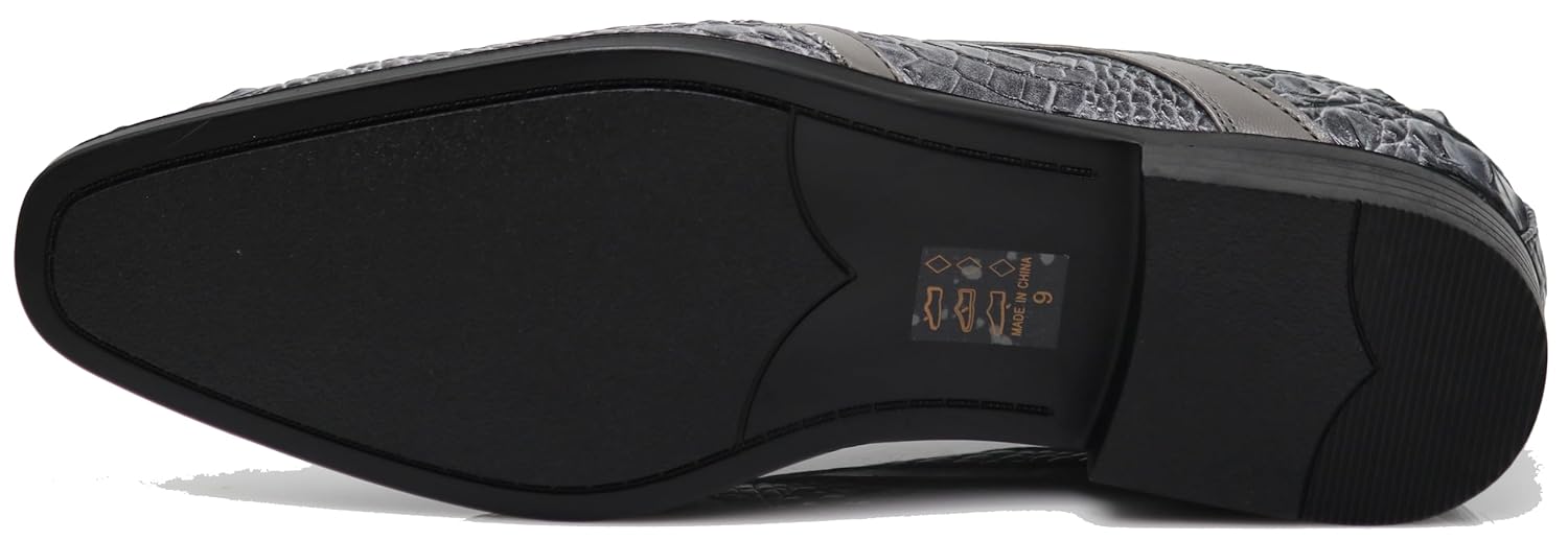 ODN Sapato social masculino Oxford com estampa de crocodilo jacaré em promoção! Veja a oferta e mais achadinhos de Sapatos 7 Hoje é o melhor dia para comprar ODN Sapato social masculino Oxford com estampa de crocodilo jacaré com aquele preço maroto! Promoção! Aproveite a oferta! 7