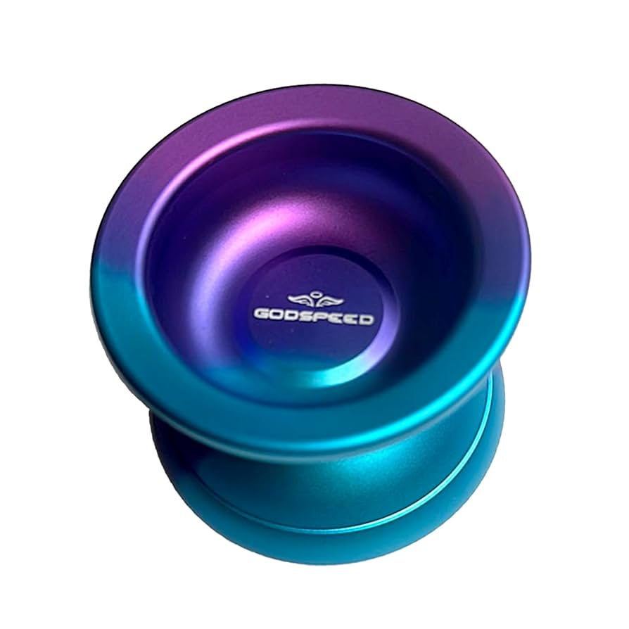Amazon.com: Godspeed YoYo (Purple/Aqua Fade) : Toys & Games
