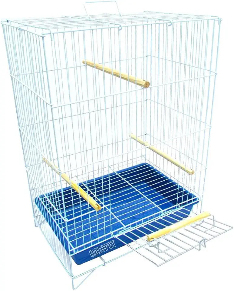 Gaiola DobráVel Para Papagaios(Azul)