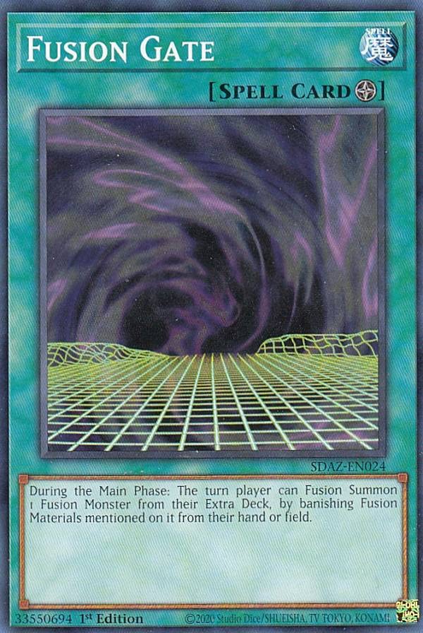 Amazon.co.jp: 遊戯王 SDAZ-EN024 フュージョン・ゲート Fusion Gate