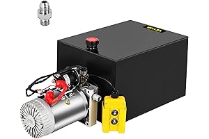 Mighty Hydraulic Powerhouse: 20 Quart Single Acting Hydraulic Dump Trailer Pump