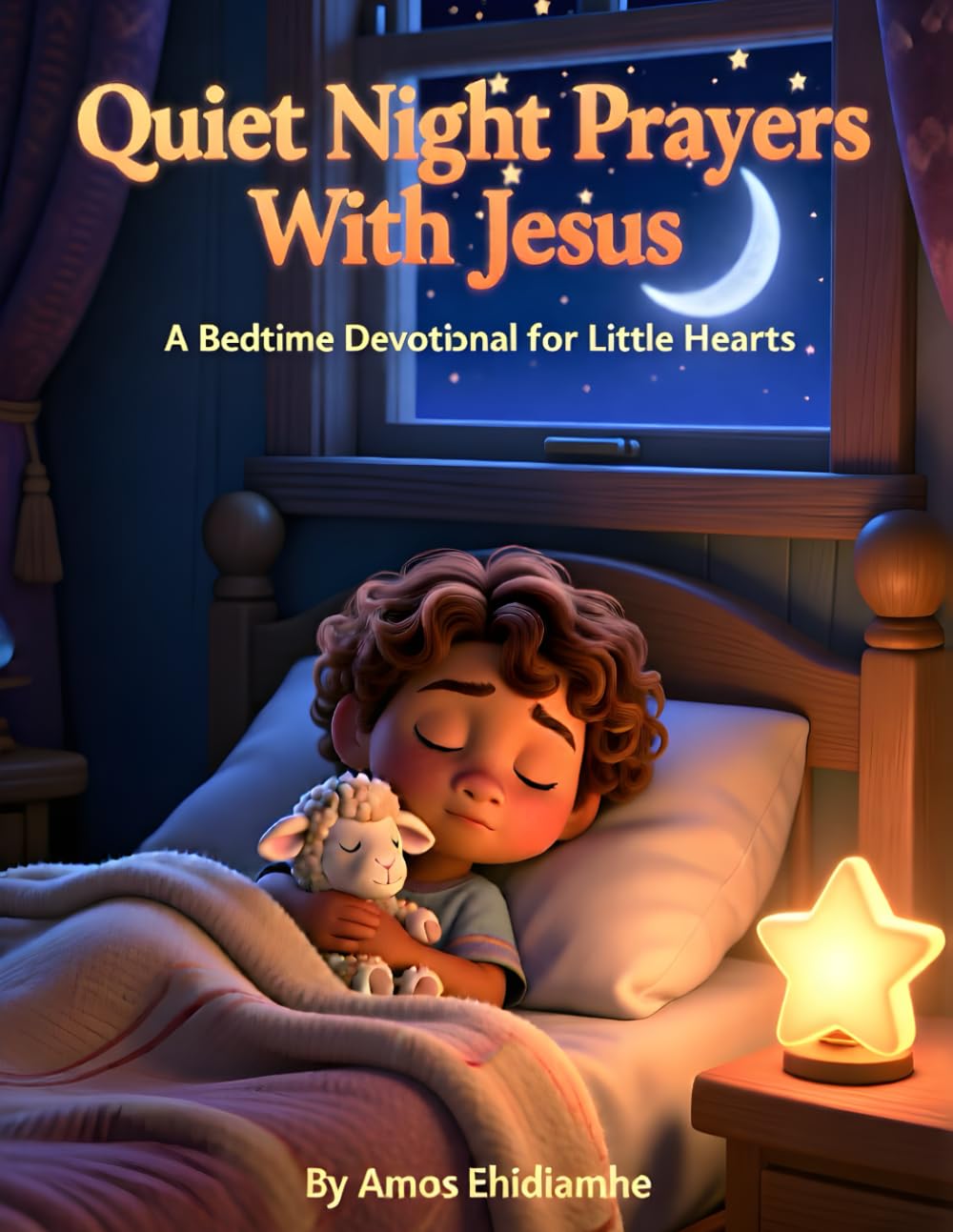 Quiet Night Prayers With Jesus: A Bedtime Devotional for Little Hearts (Little Hearts Night Prayers Series)