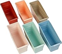 Vista 5 de Really Good Stuff Soportes duraderos para libros y carpetas - Boho, juego de 6