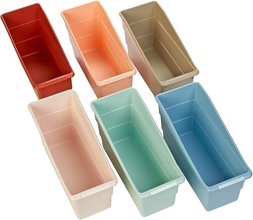 Miniatura 5 de Really Good Stuff Soportes duraderos para libros y carpetas - Boho, juego de 6