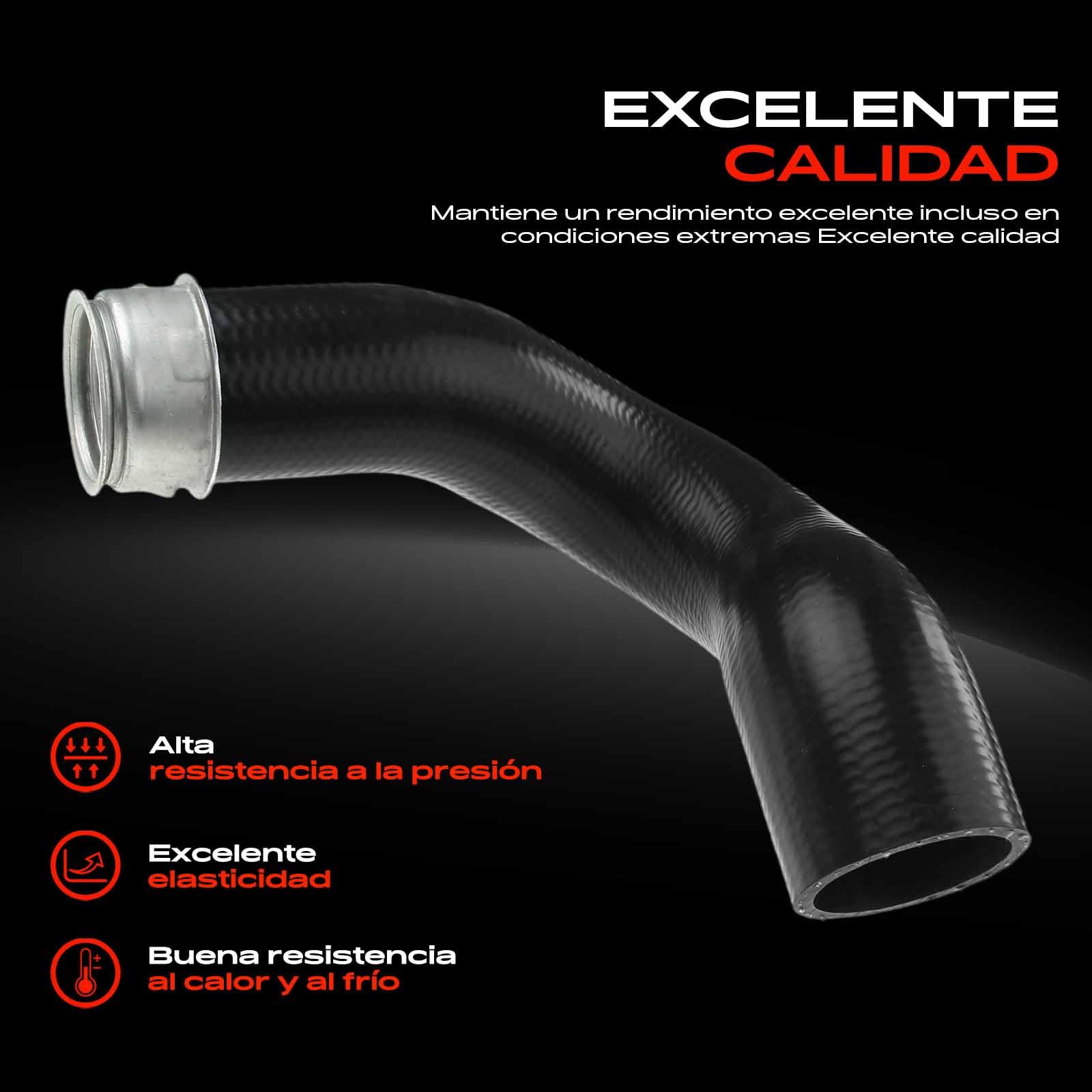 Frankberg Manguera de aire de carga Compatible con T.o.u.a.r.e.g 7P5 7P6 3.0 V6 TDI Q7 4LB 3.0 TDI quattr.o Q7 4MB 4M.G 4MQ 3.0 TDI quattr.o Q7 4MB 4M.G 4MQ 3.0 TDI e-tron quattr.o 7P0145738D