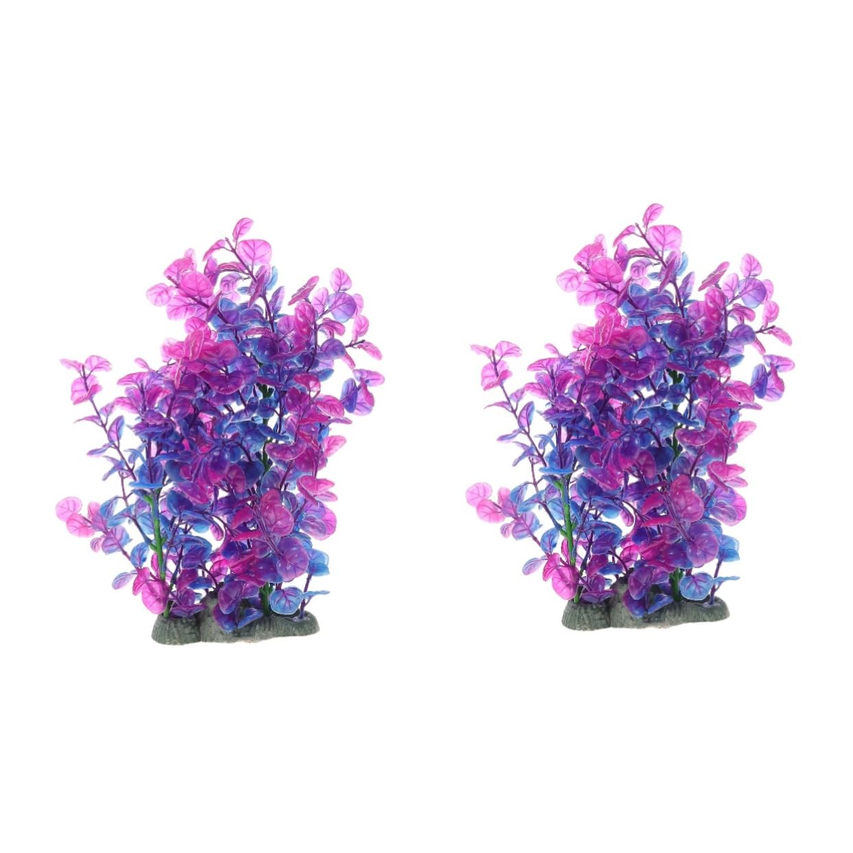 Artificial grass aquariums YARNOW plante de réservoir délicate pelouse artificielle plastique, 2 pièces