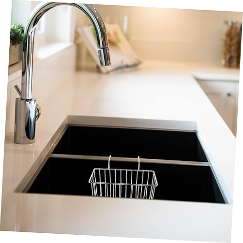 Miniatura 9 de Cesta de drenaje para fregadero de cocina, soporte de esponja multifuncional para fregadero