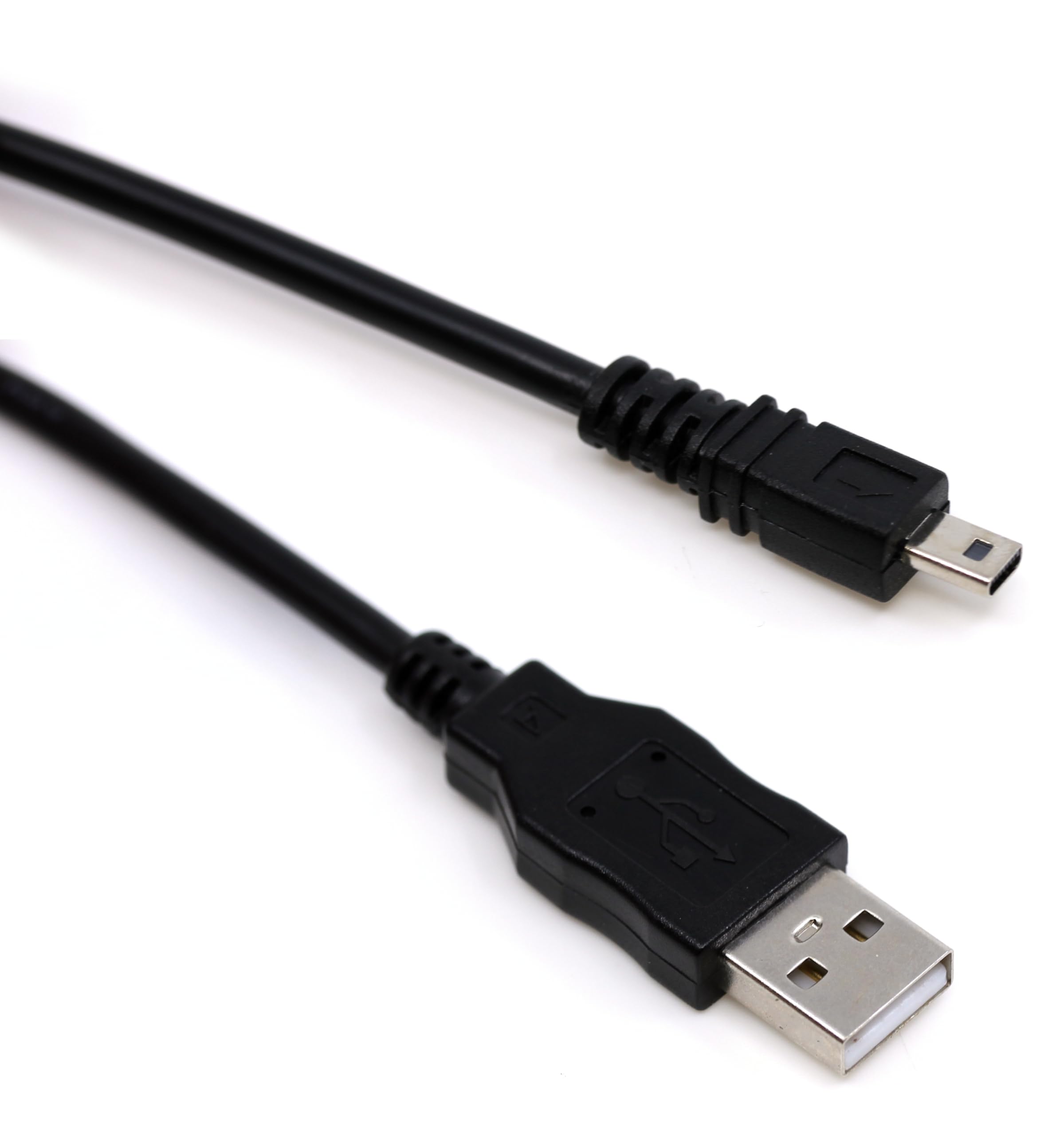 Cavo dati USB compatibile con Panasonic K1HY08YY0030, K1HY08YY0031, K1HY08YY0032, K1HY08YY0033, K1HY08YY0034, K1HY14YY0008 fotocamera digitale, 1,5 m, cavo dati mungoo