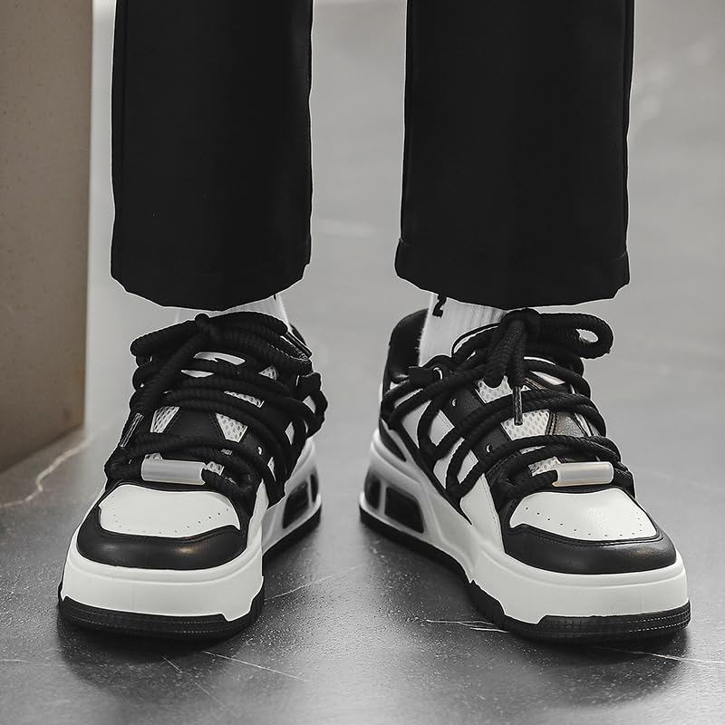 Men's Casual Shoe, Classic Lace-Up Low Top Loafer, Fashion Sneaker - in Medium Wide Width Sizes Men's Fashion Sneakers Size 6.5-104