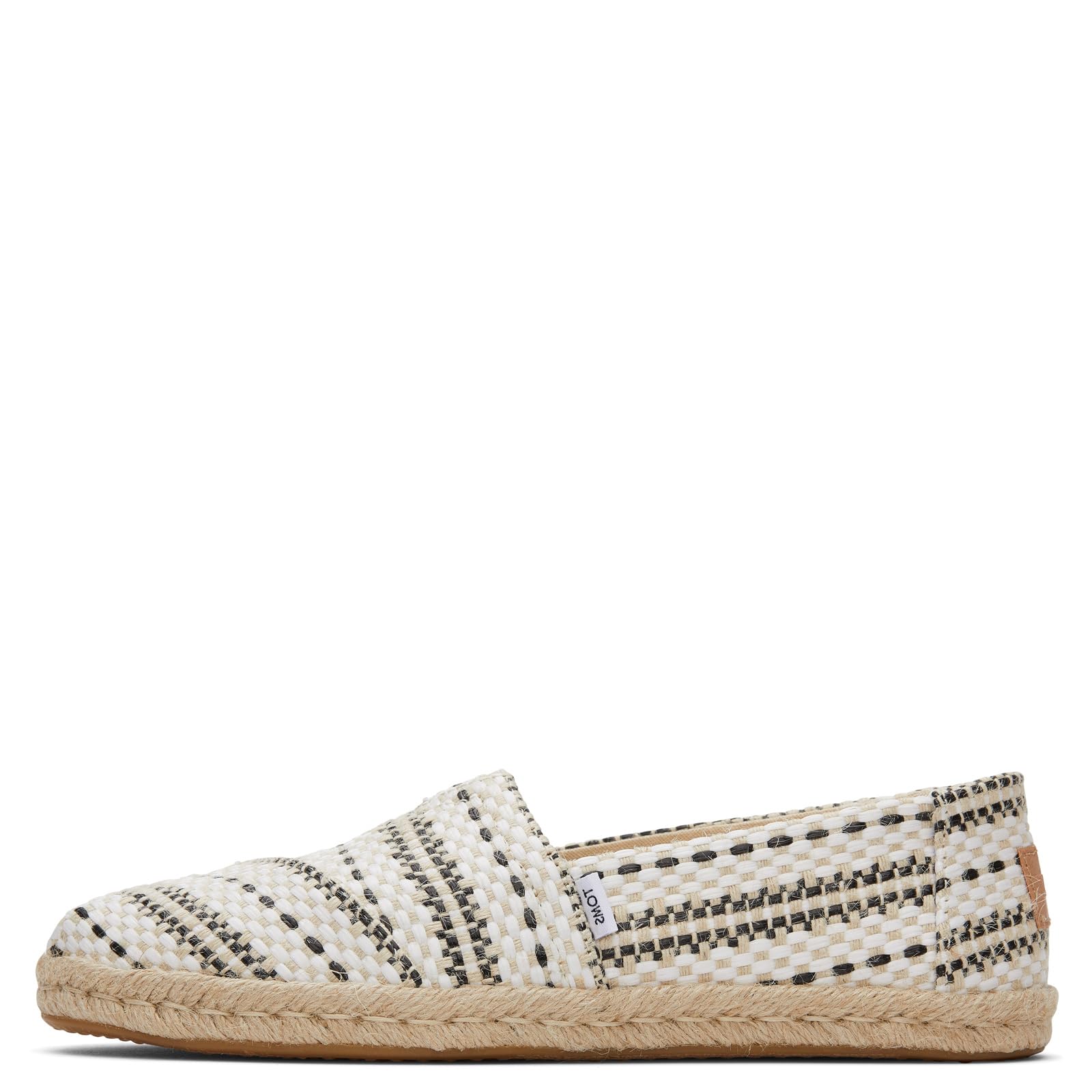 TOMS Womens 10019685 Alpargata Woven Rope Espadrilles