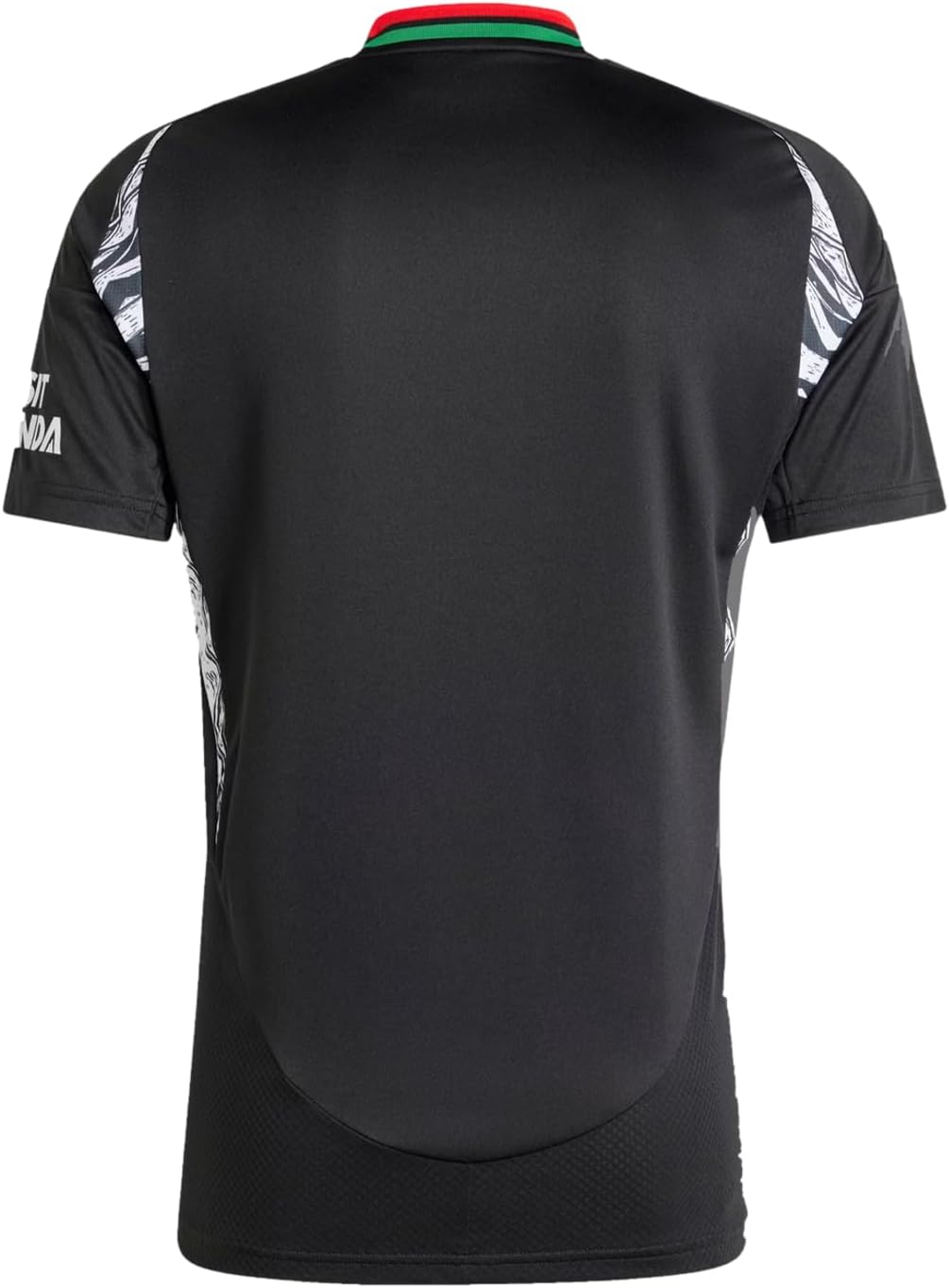adidas Men's Soccer Arsenal 24/25 Away Jersey - Labrum London Collaboration, Made with Recycled Materials (US, Alpha, XX-Large, Regular, Regular, Black)