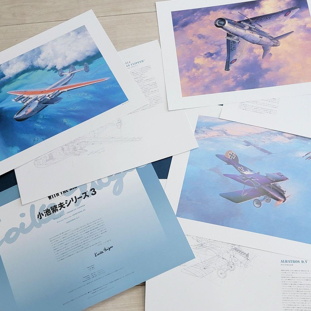 Amazon.co.jp: 小池繁夫シリーズ3 WITH THE AIR アートプリント イ