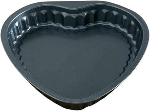 Miniatura 5 de JOEY'Z Molde antiadherente para hornear en forma de corazón, grande, 10 pulgadas