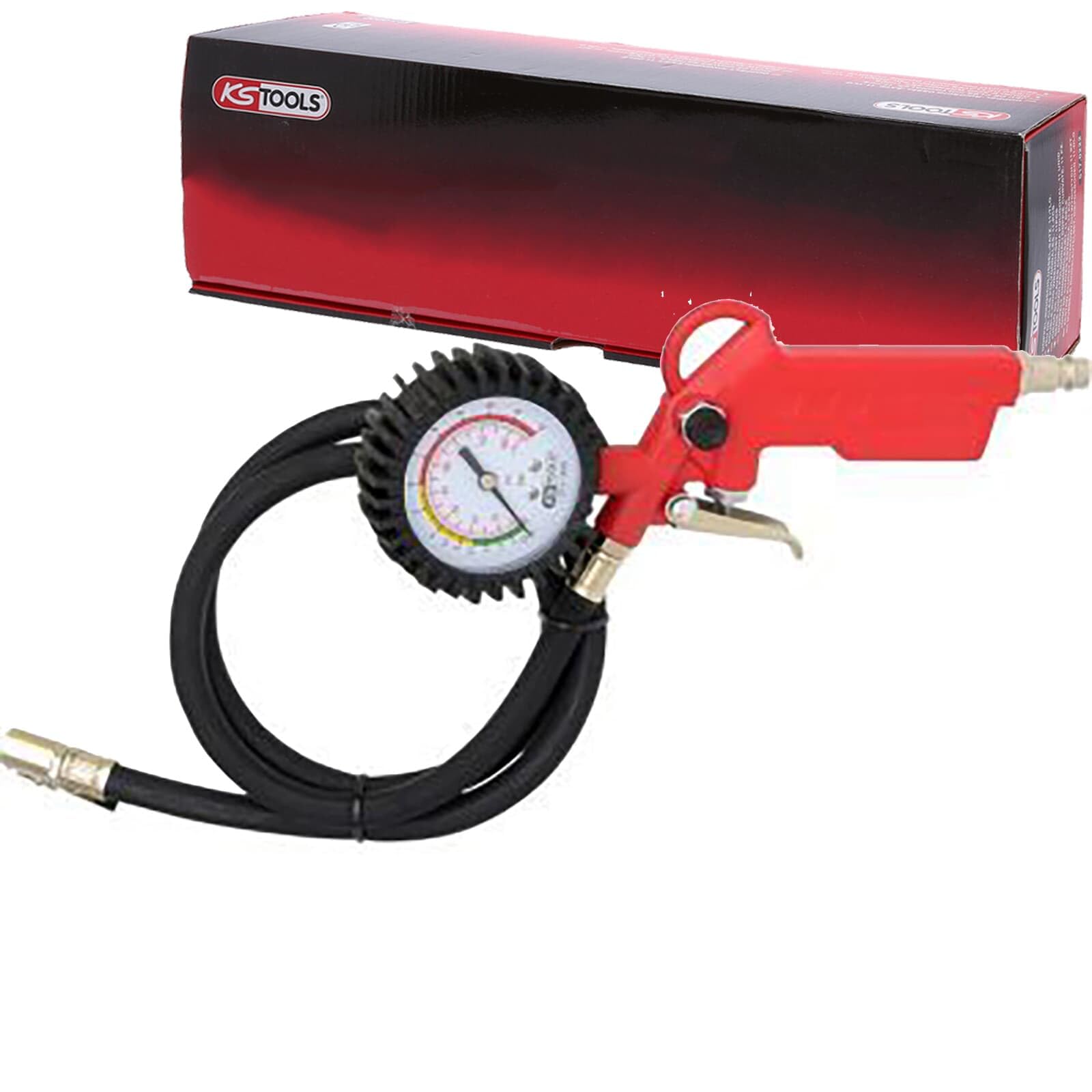 KS Tools 515.1920 Misuratore di pressione gomme 0-12bar