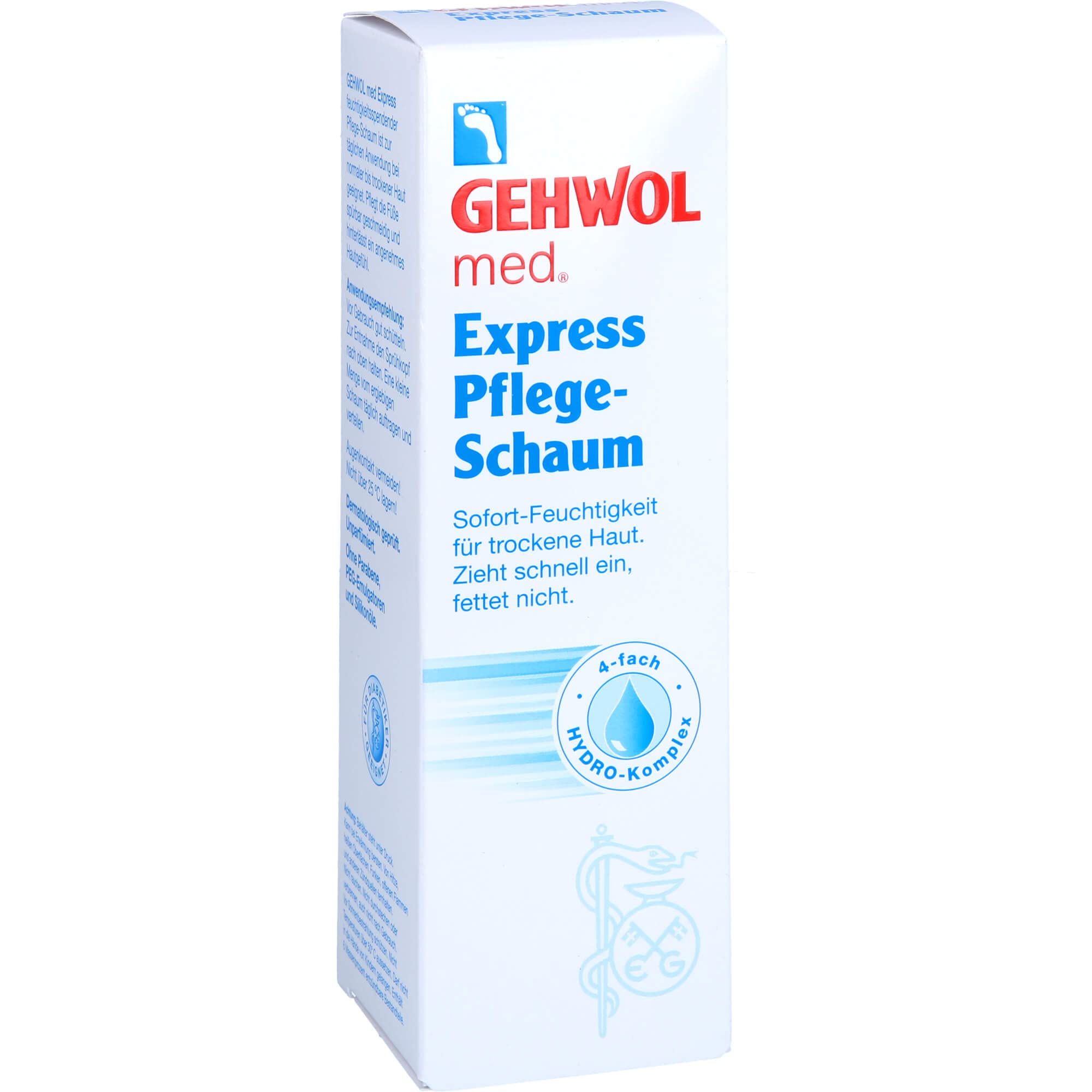 GEHWOL med Express Pflege-Schaum, 125 ml Espuma