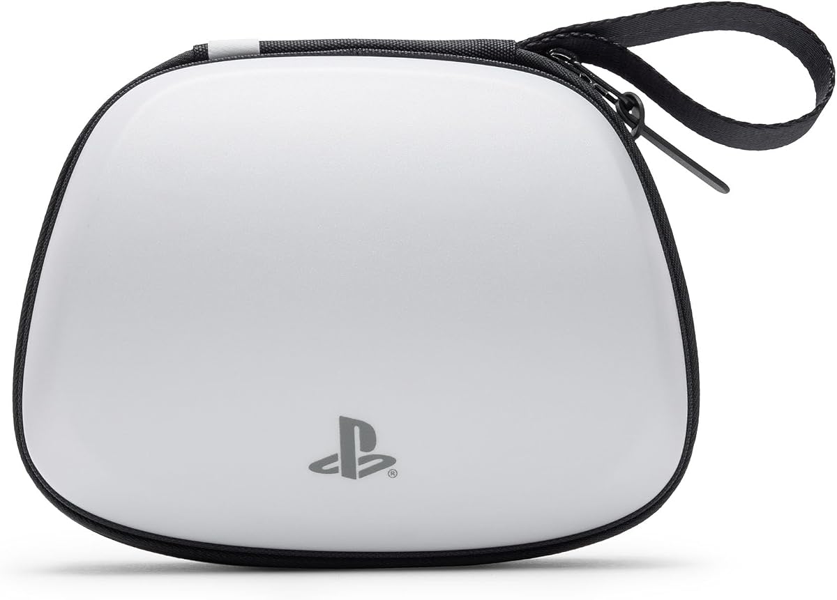 PowerA Protection Case for DualSense Wireless Controller - White, Officially Licensed, PlayStation 5, Durable Storage, Charging Cable Pass-through, Travel & Carry Case