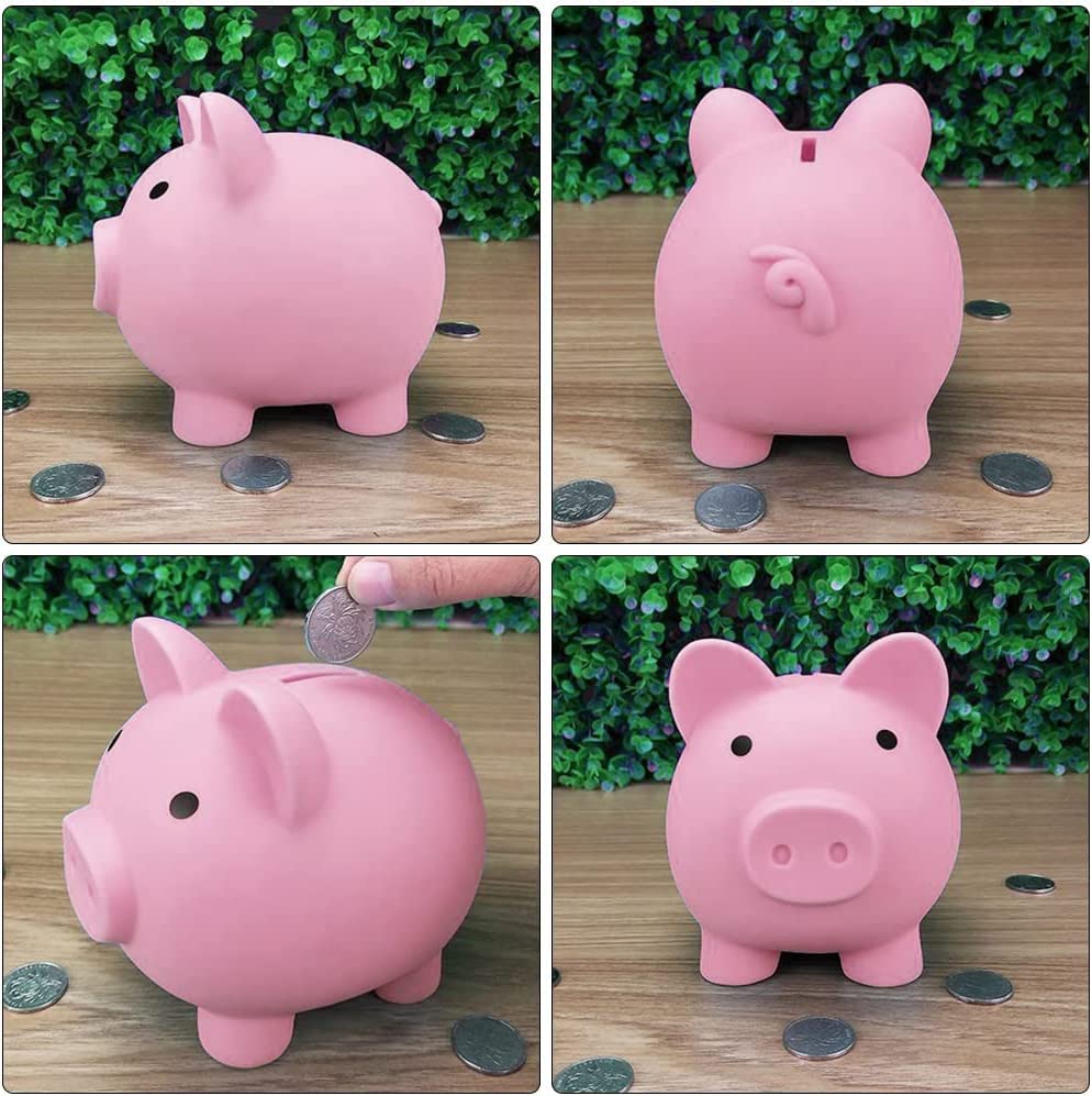 Amazon.co.jp: 貯金箱 貯金箱 貯金箱 貯金箱 2個入り プラスチック豚