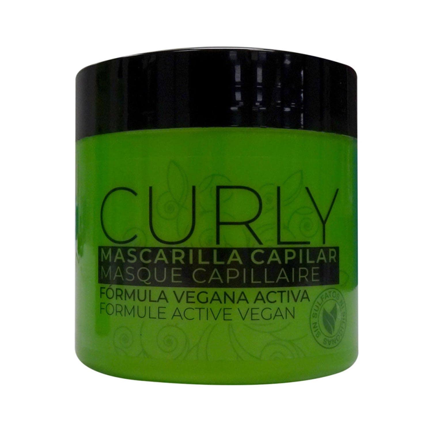 LOVYC Curly MASCARILLA CAPILAR Formula VEGANA 400ML, 400 ml (Pack of 1)