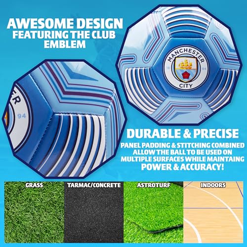 Manchester City Fc MC09229 Manchester City F.C. Soccer Ball thumb #4