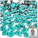 The Crafts Outlet 72pc Rhinestones Oval 13x18mm - Flatback Ruby Red