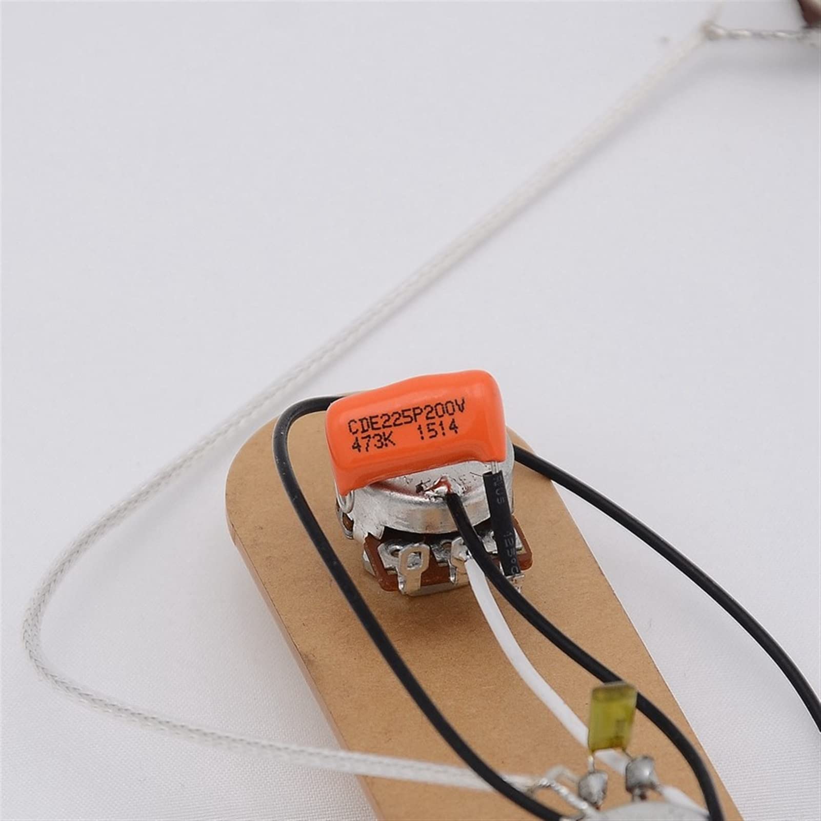 Harnais De Câblage De Guitare Électrique (pots 2x250K + Convertisseur 3 Voies + Sortie) Avec Plaques De Contrôle Pour TL faisceaux câbles guitare