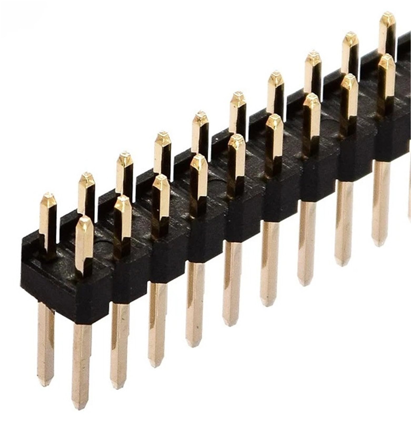 Conector de pines de 2,54 mm macho 2x40 separable: máxima conductividad chapada en oro 2