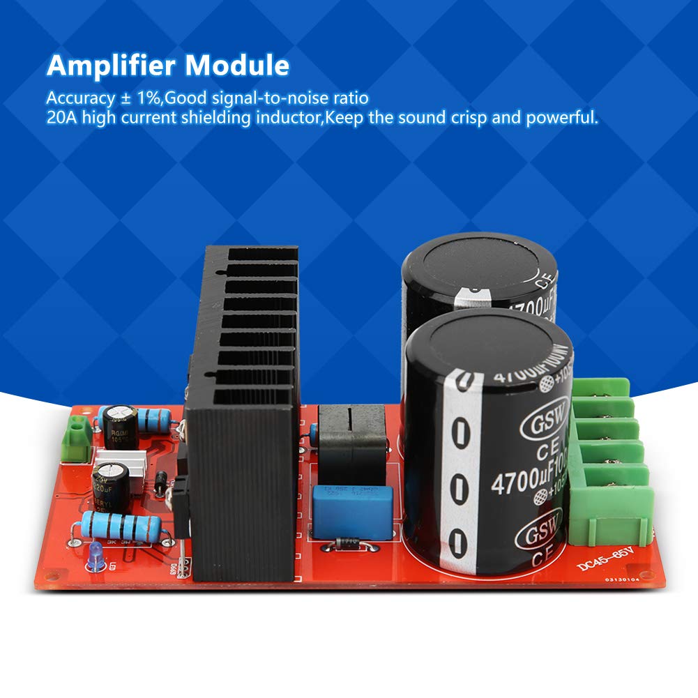 Amplificatore di potenza mono 200W a 8Ω 350W a 4Ω Modulo amplificatore audio ad alta corrente a bassa distorsione per sistema audio domestico Suono ad alte prestazioni