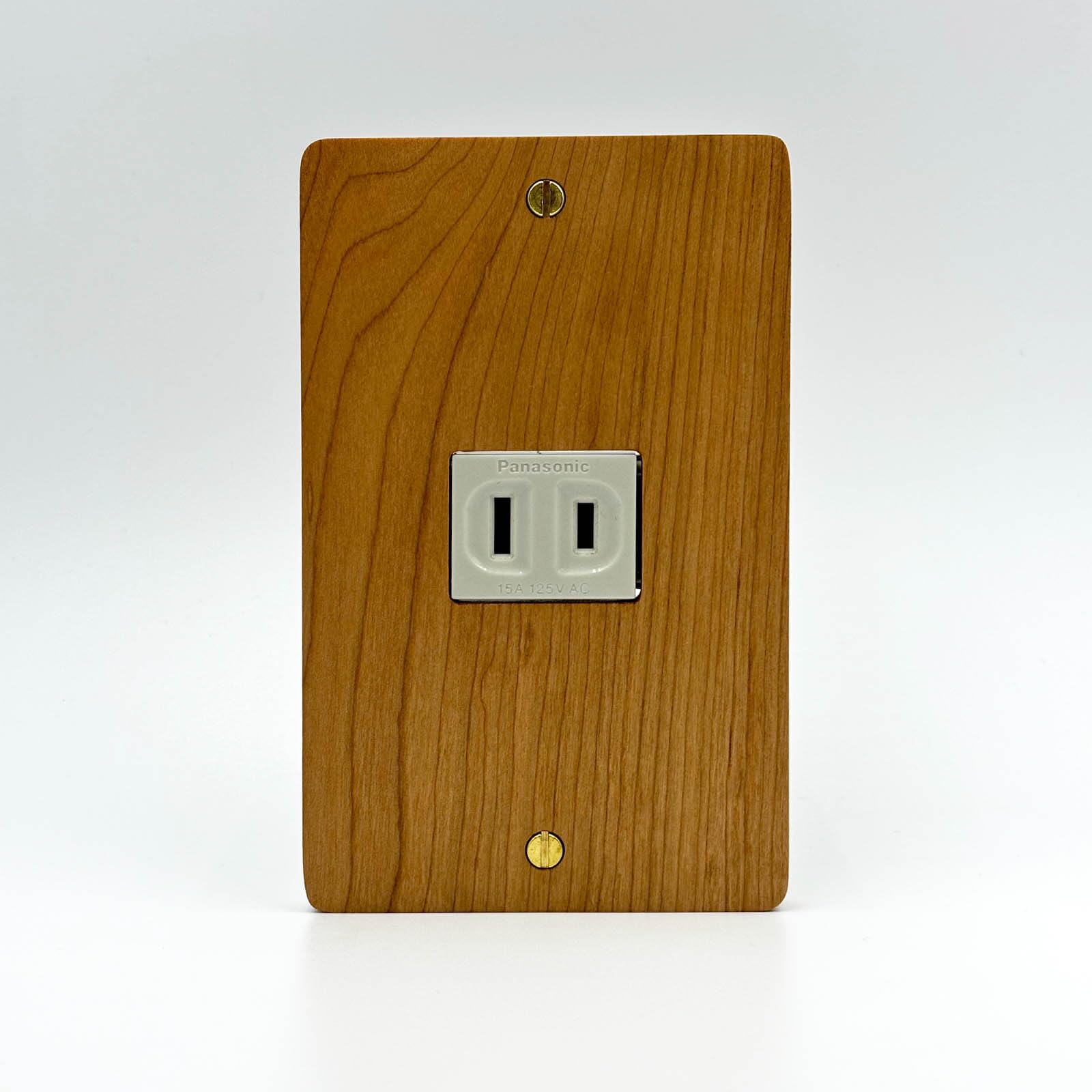 Amazon.co.jp: BiHeimdallr 天然木 木製 スイッチプレート スイッチ