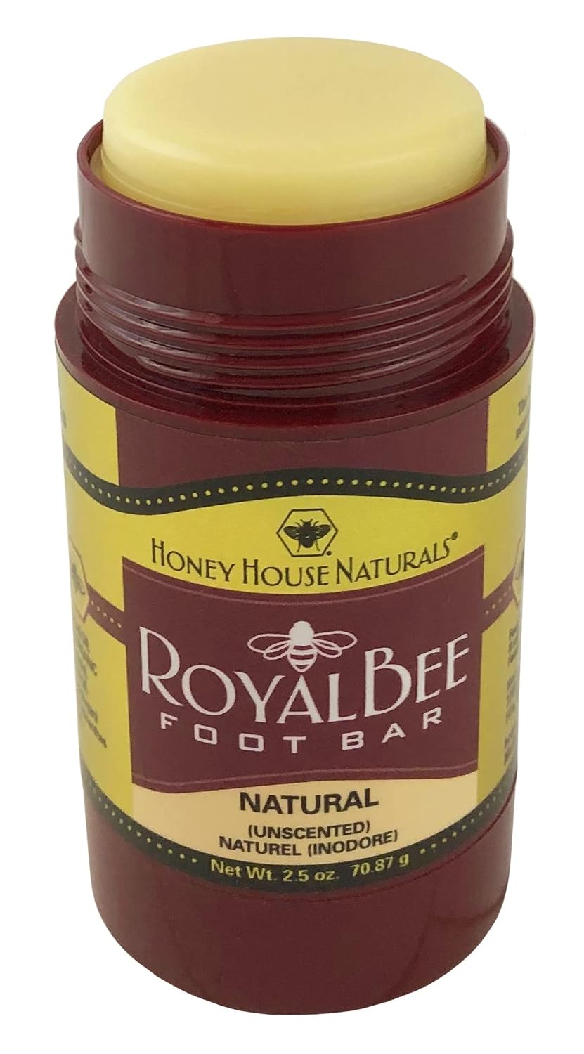 Honey House Naturals Royal Bee Foot Bar, Natural
