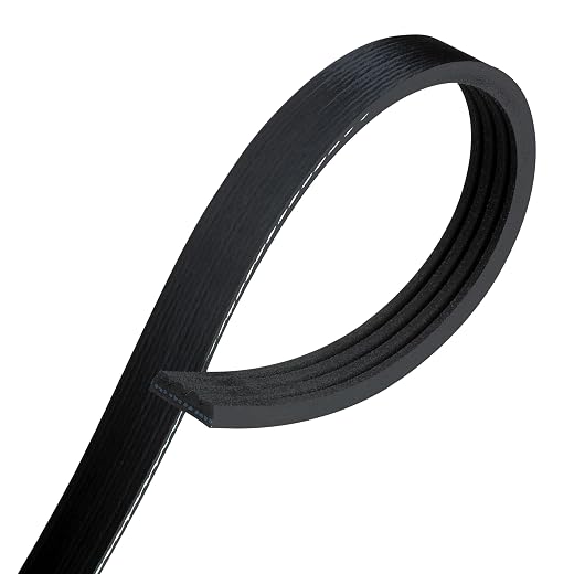 K040343 Micro-V Serpentine Drive Belt - Compatible with Gates Dayco Bando ACDelco Goodyear Continental Masterpro - Replaces 4K343, 343K4, 4PVK0870, 5040343, 5040343DR, 4PK870, 11287546164, 5096326AA