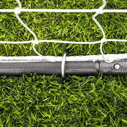 FORZA Steel42 Football Goals [4 Sizes] - Premium Kids Football Steel Goals | Football Goals For The Garden With Football Net | Football Training Equipment
