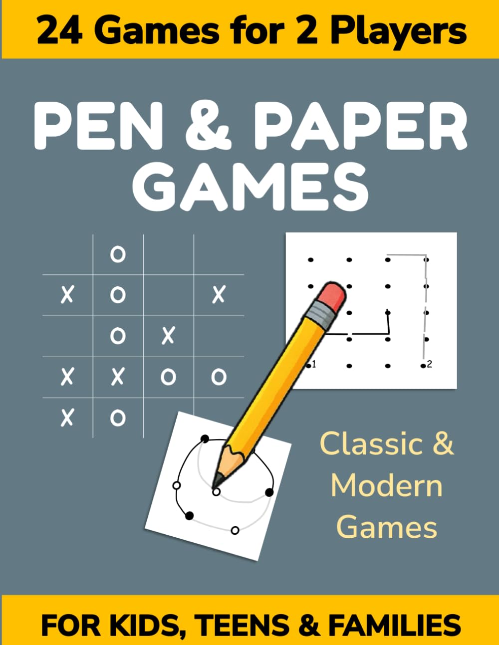 Pen & Paper Games: For Two Players