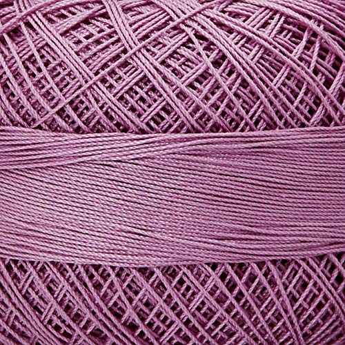 Lizbeth Size 80 Hilo de Algodón 184 yd 10g Color Uva miniatura 2