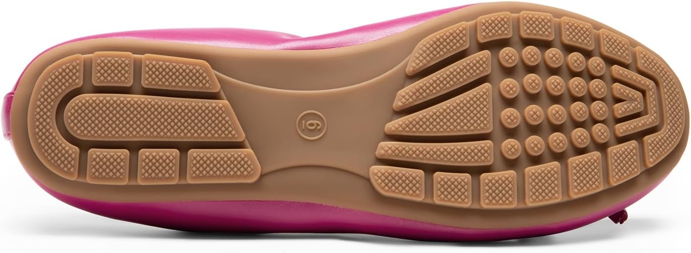 DREAM PAIRS Women's Flats, Foldable Ballet Flats for Women, Bowknot Round Toe Comfort Light Weight Slip-On Dress Shoes - Image 5