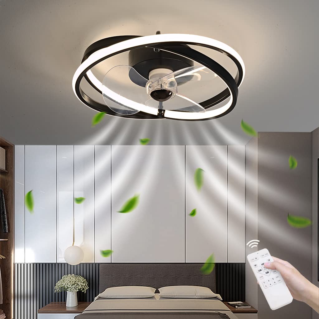 Ventilateur de plafond avec lampe silencieux pour dormir sans chaleur - 8