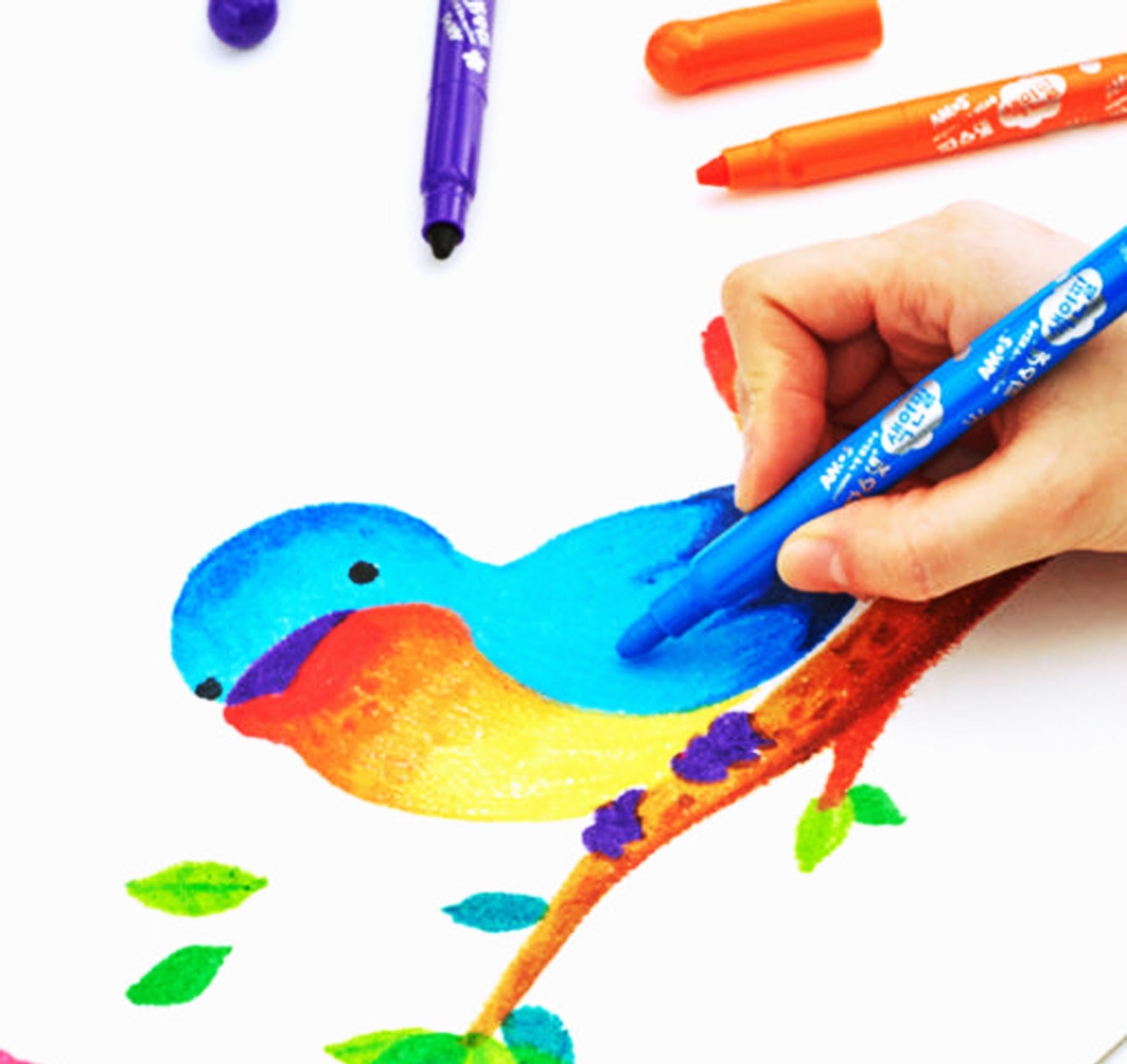 AMOS Pasnet Color Pencils - 12 Colors -3 AMOS Pasnet Color Pencils - 12 Colors -3