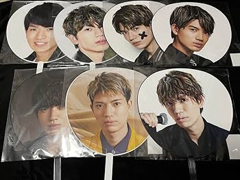 Amazon.co.jp: SixTONES 髙地優吾 うちわ 7枚セット 5ZM